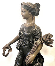 Load image into Gallery viewer, Bronze Set of Four Seasons Sculptures - Spring, Fall, Summer, Winter