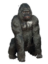 Load image into Gallery viewer, Life Size Bronze Gorilla Statue