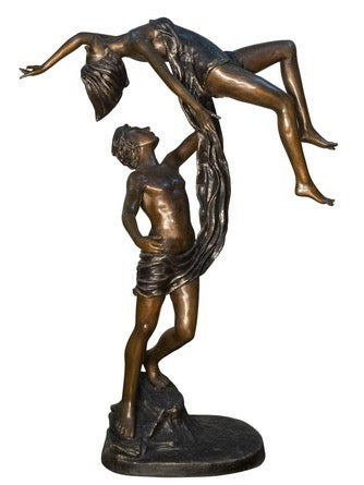 Life Size Bronze Ballet Statue with Modern Twist