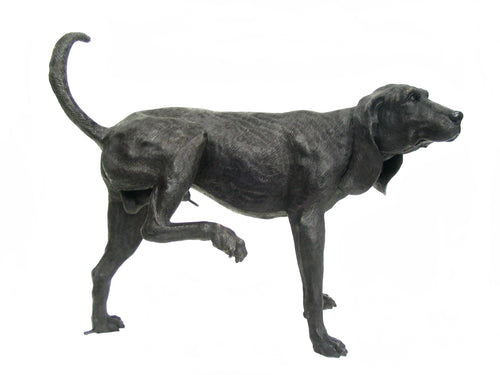 Large Labrador Peeing Fountain Statue