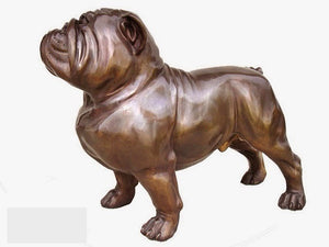 Butch the Bulldog Bronze Statue