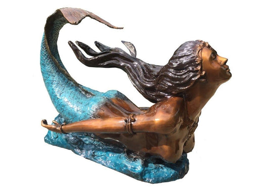 Beautiful Mermaid Coffee Table Base Sculpture