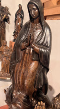 Load image into Gallery viewer, 65&quot;H Our Lady of Guadalupe Bronze Statue