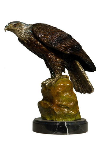 Watchful Eagle on the Boulders Statue