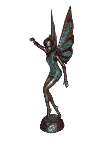 Bronze Life Size Fairy Statue