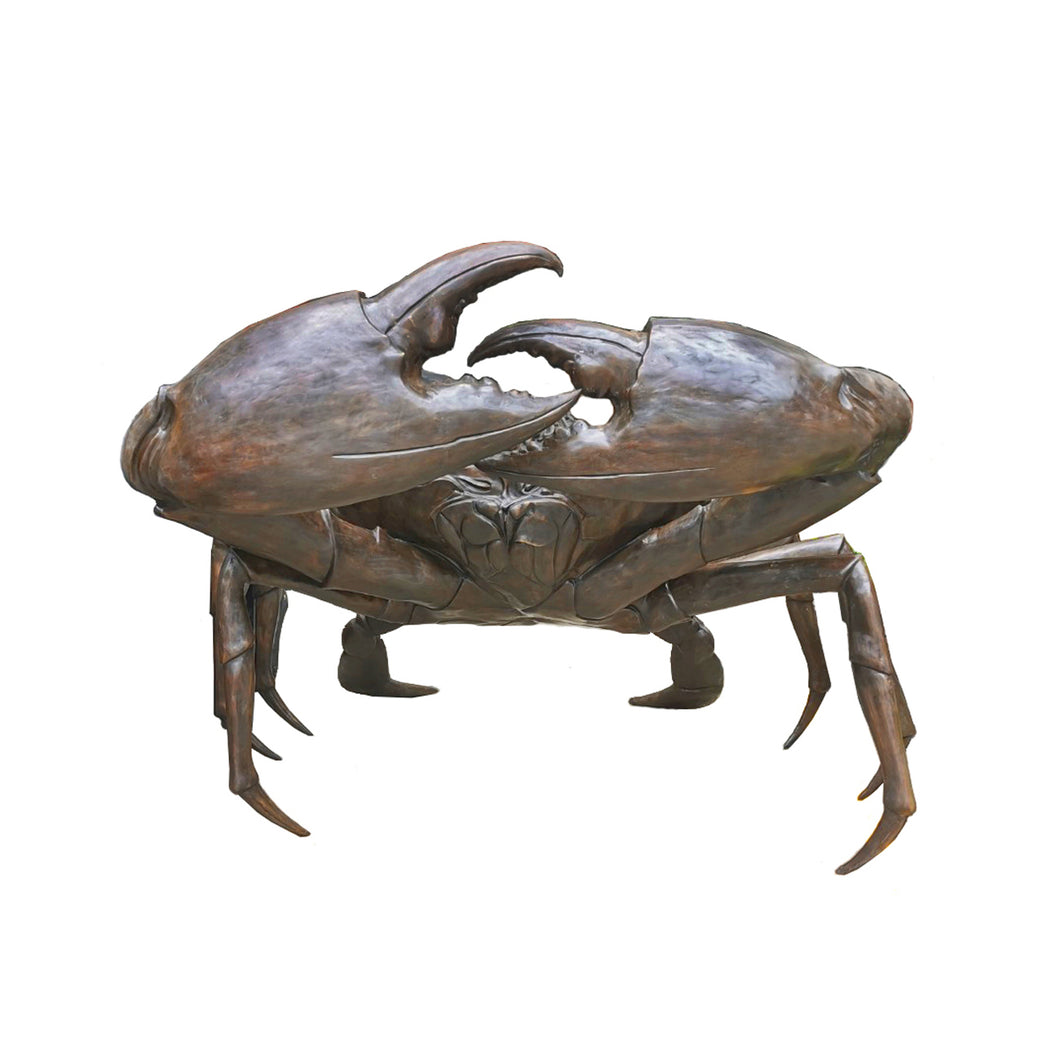 Monumental Bronze Crab Sculpture