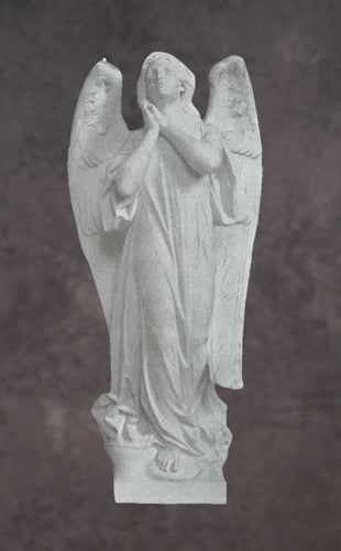 Heavenly Praying Angel Granite Statue - 72”H