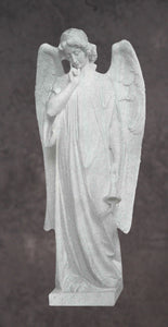 Angel in Repose Marble Sculpture