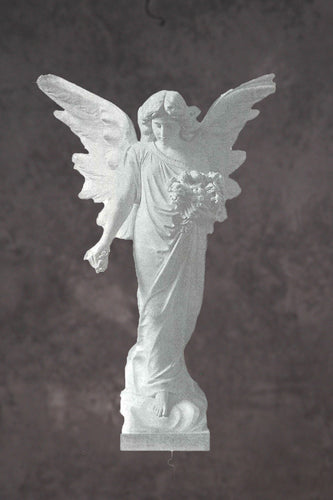 Angel of Hope Granite Statue - 72”H