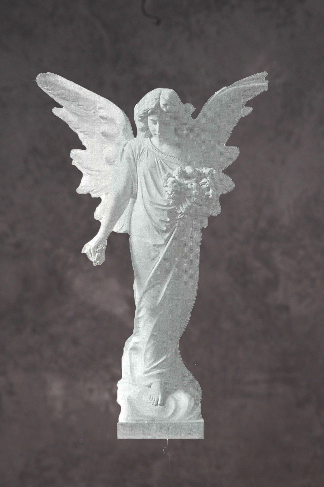 Angel of Hope Granite Statue