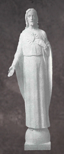 Sacred Heart of Jesus Granite Statue Style 1