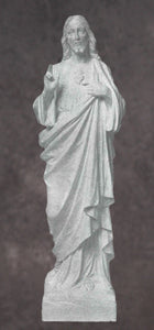 Sacred Heart of Jesus Marble Statue Style 3 - 60”H