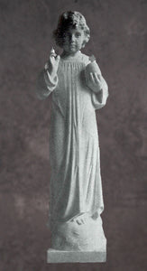 Infant of Prague Marble Statue - 60”H