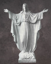 Load image into Gallery viewer, Sacred Heart of Jesus Marble Statue Style 6 - 72”H