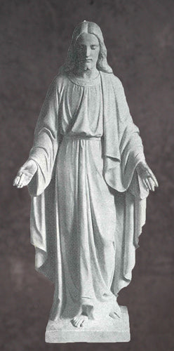 Christ the Redeemer Granite Statue Style 2 - 48”H