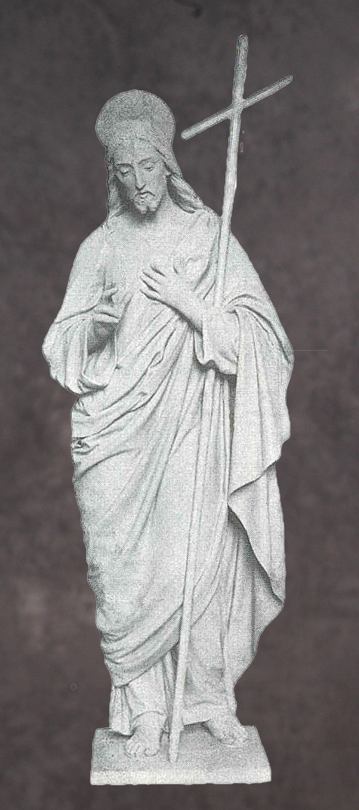 Christ the Redeemer Marble Statue Style 4 - 60”H
