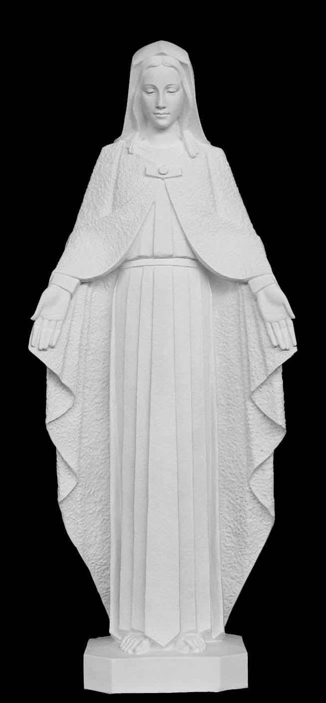 Our Lady of Grace Marble Statue from Italy