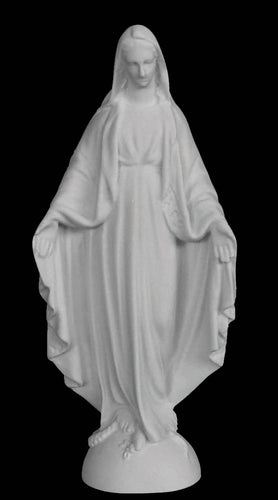 Our Lady of Grace Marble Statue - 10”H