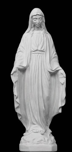 Our Lady of Grace Marble Statue - 14”H