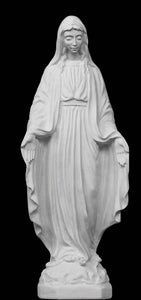 Our Lady of Grace Marble Statue - 14”H