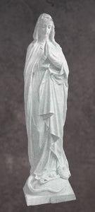 Our Lady of Grace Marble Statue Style 2 - 24”H