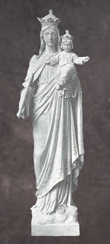 Mary Queen of Heaven Granite Statue Style 1