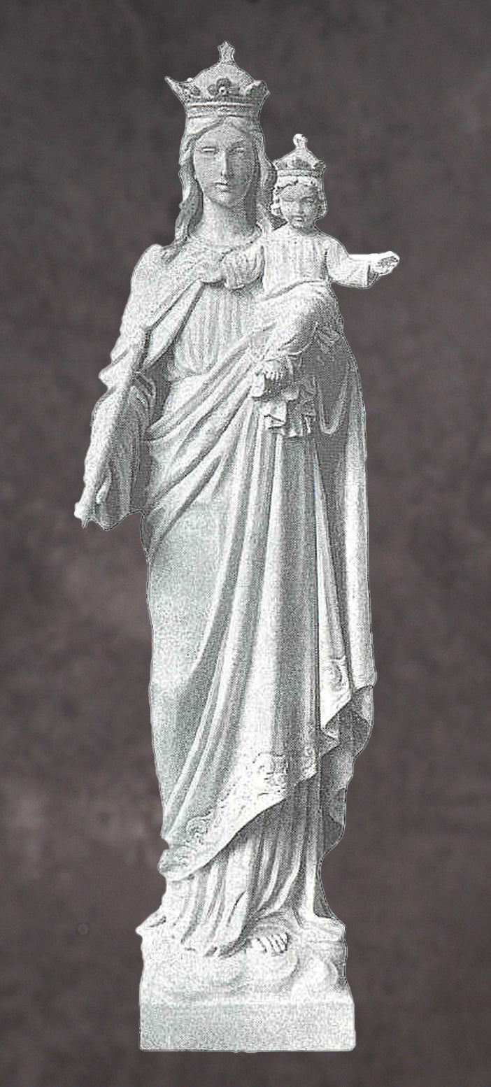 Mary Queen of Heaven Statue Style 1 - 48”H