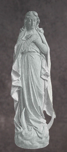 Our Lady of the Immaculate Conception Granite Statue Style 1