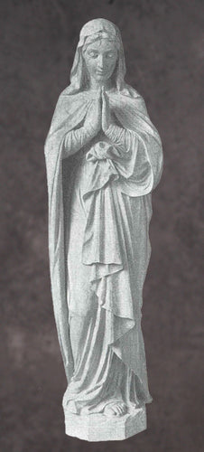 Blessed Virgin Mary Granite Statue Style 4