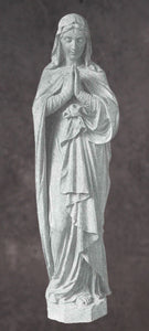 Blessed Virgin Mary Marble Statue Style 4 - 60”H