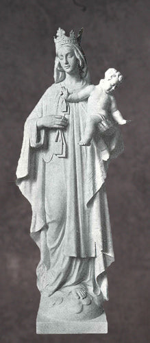 Our Lady of Mount Carmel Granite Statue