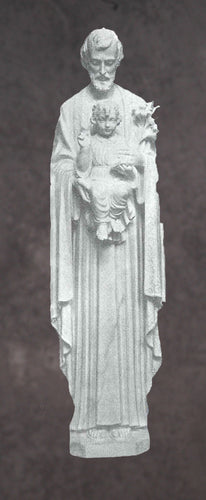 Saint Joseph With Child Granite Statue Style 3