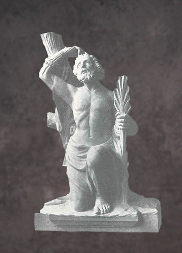 Saint Bartholomew Marble Statue - 72”H