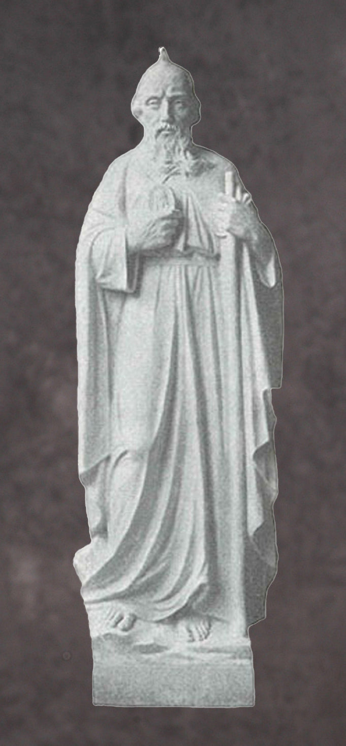 Saint Jude Thaddeus Marble Statue - 60”H