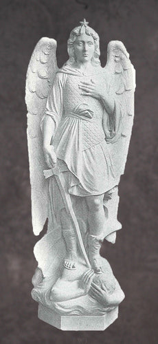 Saint Michael the Archangel Granite Statue Style 2