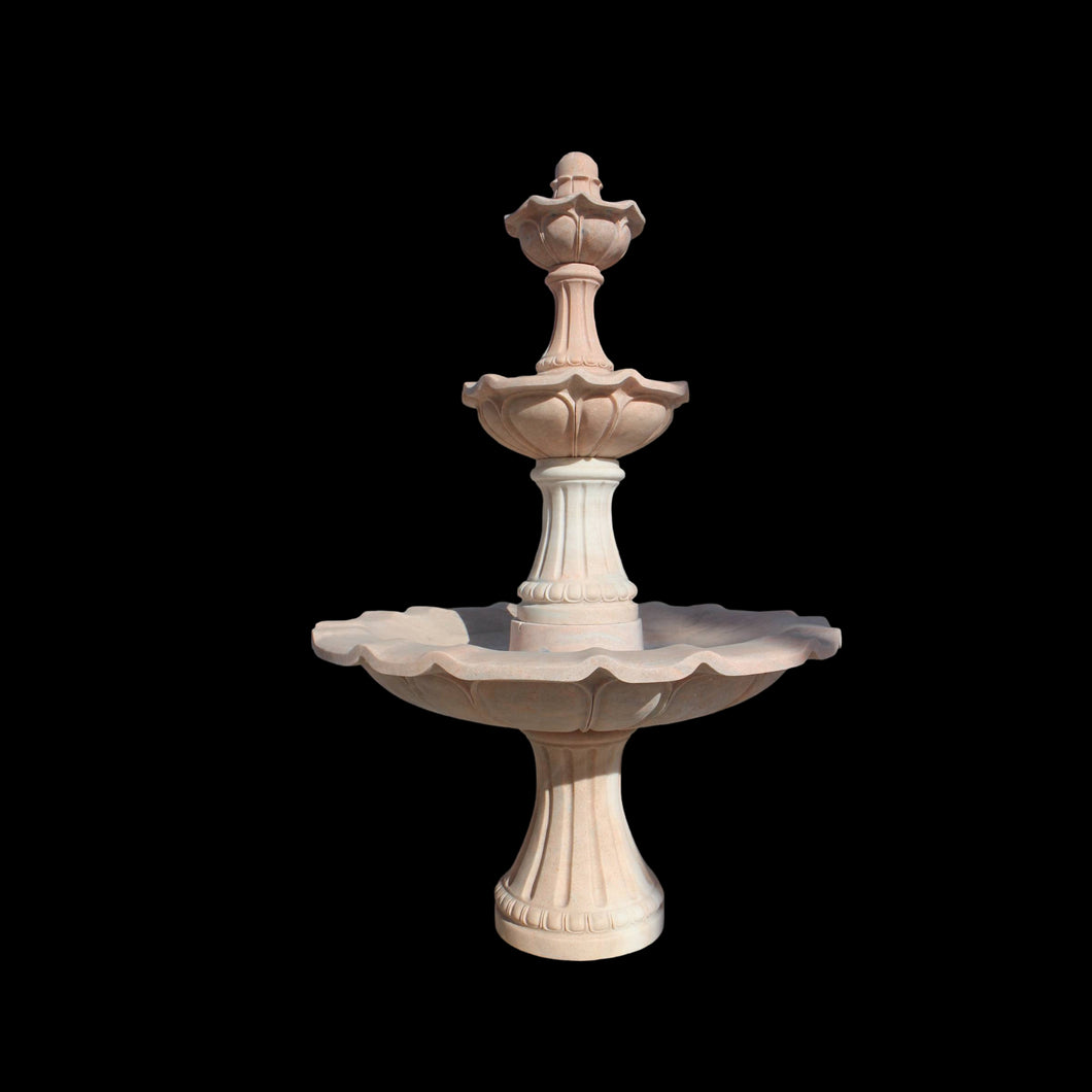 Medici Three Tier Marble Fountain II - 78”H