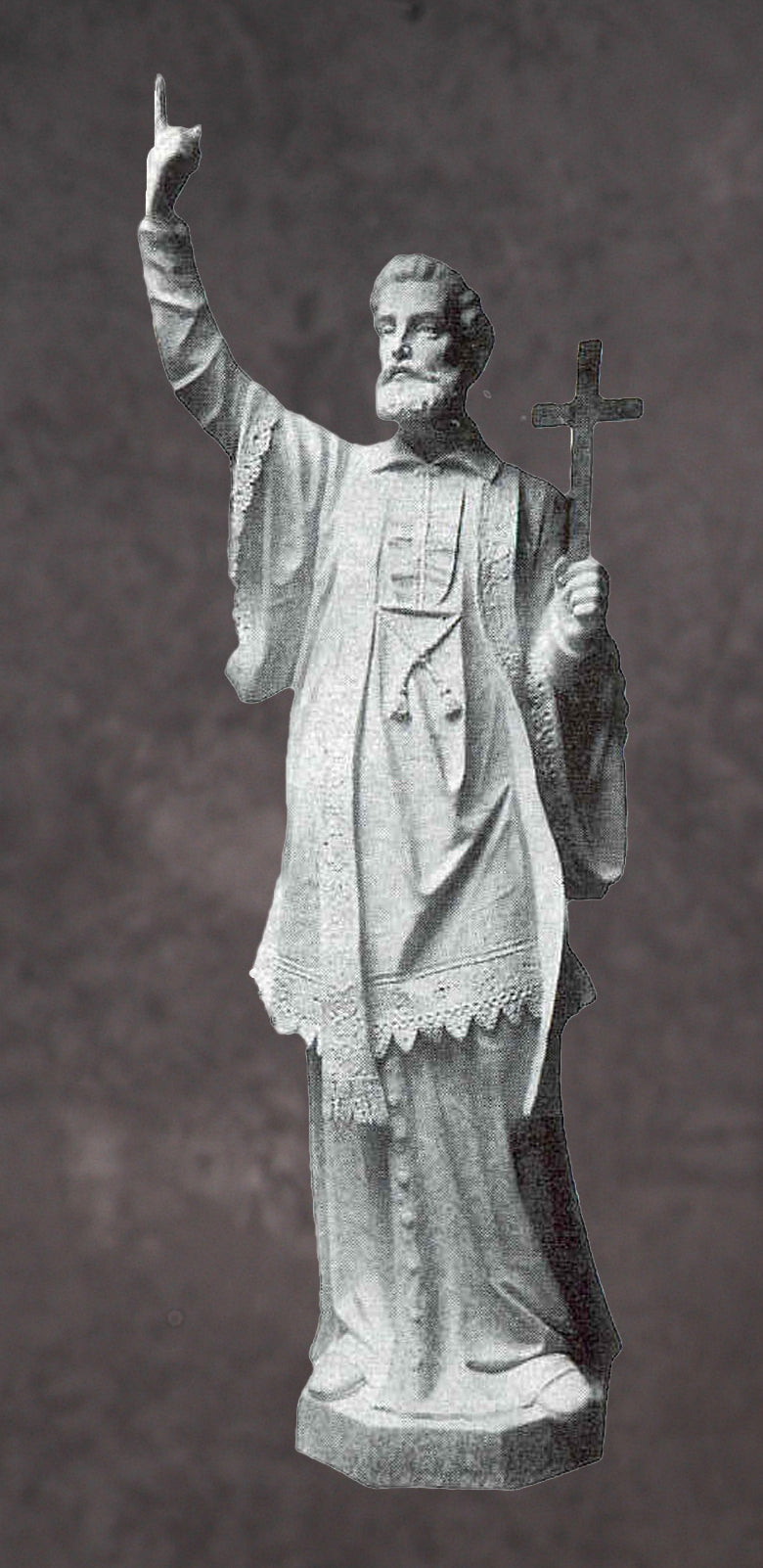 Saint Francis Xavier Marble Statue - 24”H