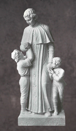Saint John Bosco Marble Statue - 72”H