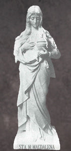 Saint Mary Magdalene Marble Statue Style 1 - 60”H