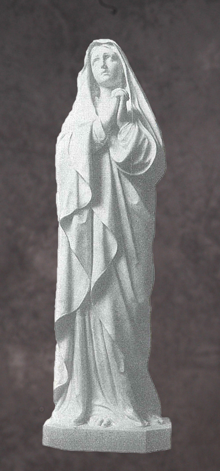 Saint Mary Magdalene Marble Statue Style 2 - 60”H