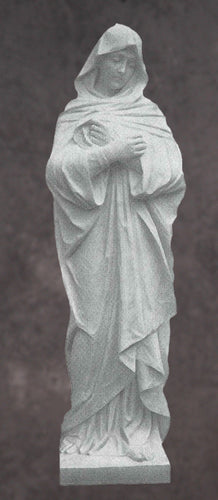 Saint Mary Magdalene Marble Statue Style 4 - 60”H