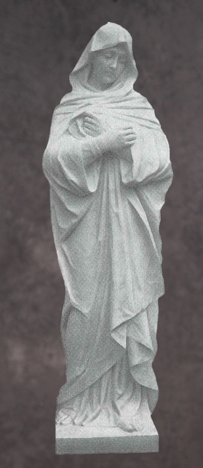 Saint Mary Magdalene Marble Statue Style 4 - 72”H