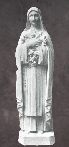 Saint Therese of Lisieux Marble Statue Style 1 - 72”H
