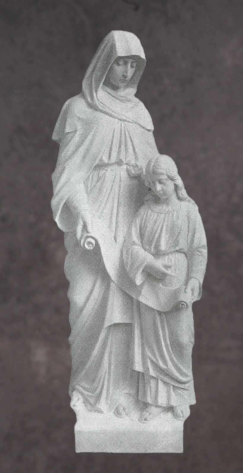 Saint Anne Marble Statue - 72”H