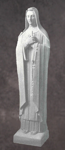 Saint Teresa of Avila Marble Statue - 72”H