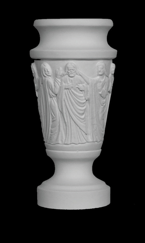 Apostles of Jesus Cemetery Marble Vase - 6”H