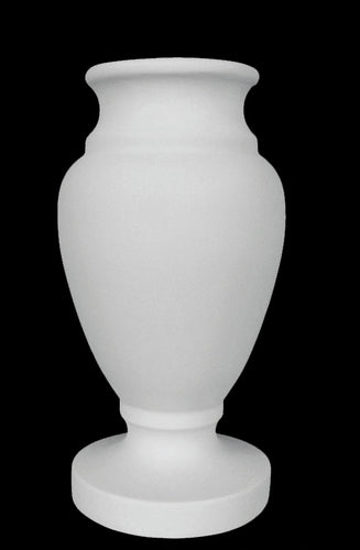 Simplicity Cemetery Marble Vase - 9.4”H