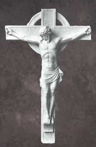 Jesus at the Crucifixion Marble Sculpture Style 1 - 12”H