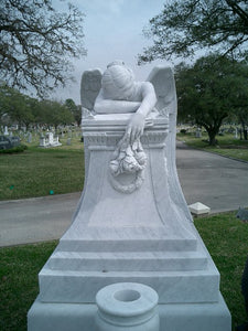 Large Weeping Angel Statue - Italy Style 2