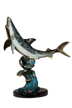 Bronze Reef Shark Sculpture I